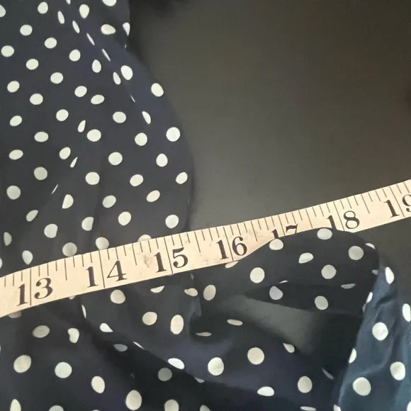 Women’s Polka Dot A-Line Loose Swing Dress Size M - Picture 10 of 13